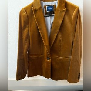 J.Crew Velvet Parke Blazer
